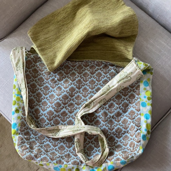 Whimsical van life messenger bag, local artist - Picture 3 of 7